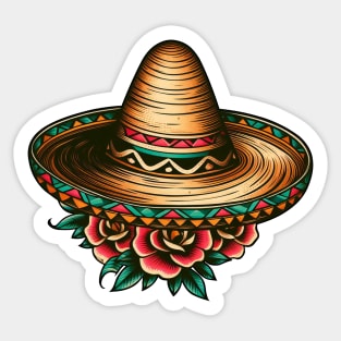 Mexican hat sombrero Sticker